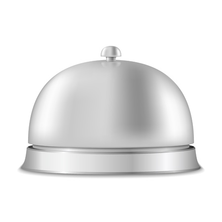 Service bell on white backgroundのイラスト素材