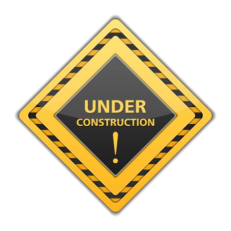 Under Construction Signのイラスト素材