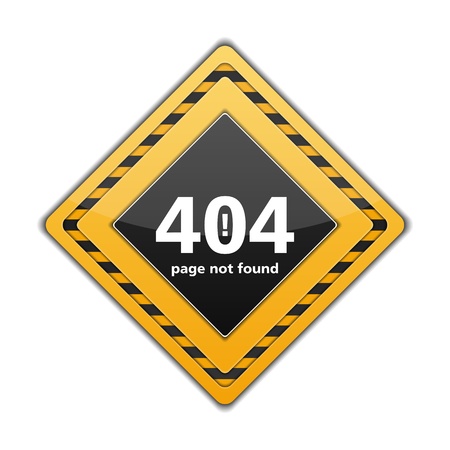 Page not found sign, error 404のイラスト素材