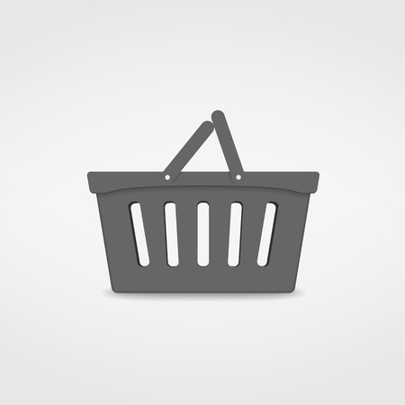 Shopping basket iconのイラスト素材