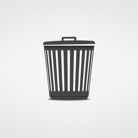 Trash can iconのイラスト素材