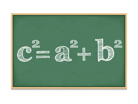 Pythagoras theoremeのイラスト素材