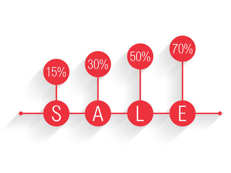 Sale and discountsのイラスト素材