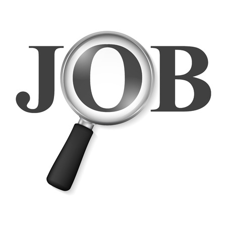 Job search conceptのイラスト素材