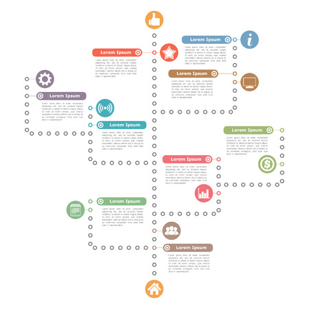 Tree Diagram Templateのイラスト素材