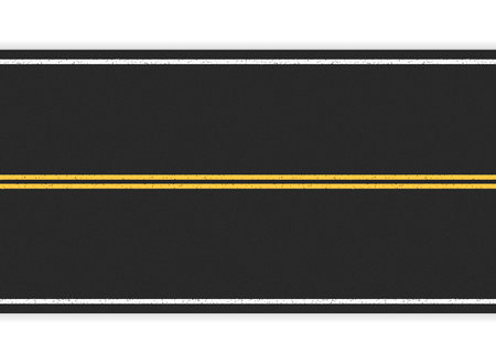 Horizontal asphalt road, vector eps10 illustrationのイラスト素材
