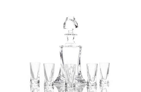 Retro various glass containersの写真素材