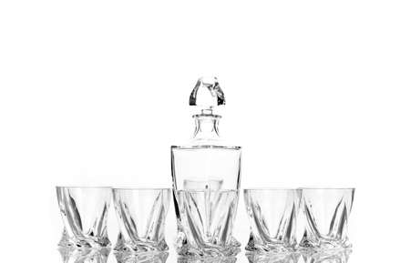 Retro various glass containersの写真素材