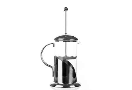 kettle isolated on white backgroundの写真素材