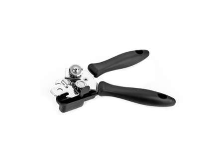 A can opener isolated against a white background. Copy Spaceの写真素材