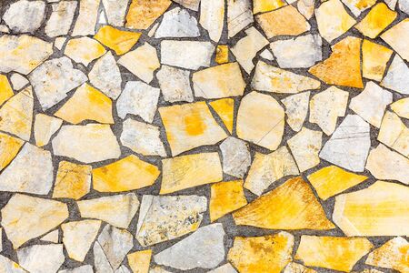shapes stones or brickwork as background wallの写真素材