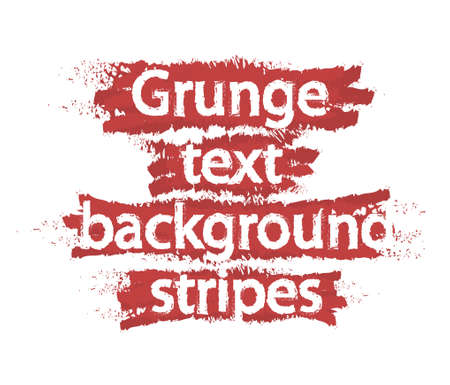 Grunge text background stripes. Red color lines. のイラスト素材