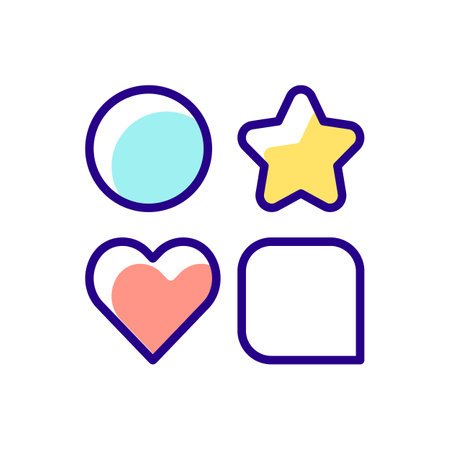 List of programs RGB color icon. Different apps for user. Downloading programs on device. Interface content creation ideas. Isolated vector illustrationのイラスト素材