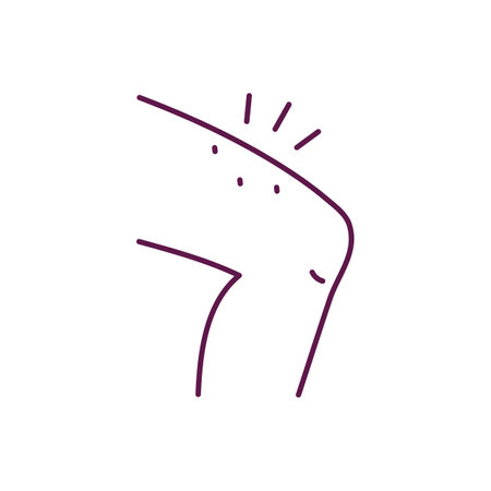 Skin disease RGB color icon. Dry brushing risk. Inflammatory skin condition. Red and scaly plaques. Brush with rough bristles. Eczema and psoriasis. Redness and abrasions. Isolated vector illustrationのイラスト素材