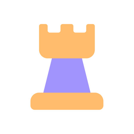 Business strategy pixel perfect flat gradient color ui icon. project management. corporate tactics. simple filled pictogram. GUI, UX design for mobile application. Vector isolated RGB illustrationのイラスト素材