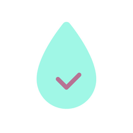 Hydration flat color ui icon. water consumption. Stay hydrated. healthy lifestyle. health care. Simple filled element for mobile app. Colorful solid pictogram. Vector isolated RGB illustrationのイラスト素材