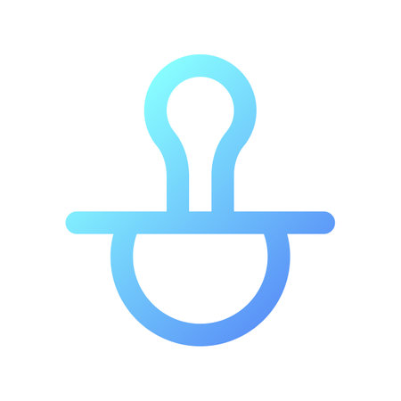 Babysitting pixel perfect gradient linear ui icon. childcare. Nanny service in hotel. Line color user interface symbol. Modern style pictogram. Vector isolated outline illustrationのイラスト素材