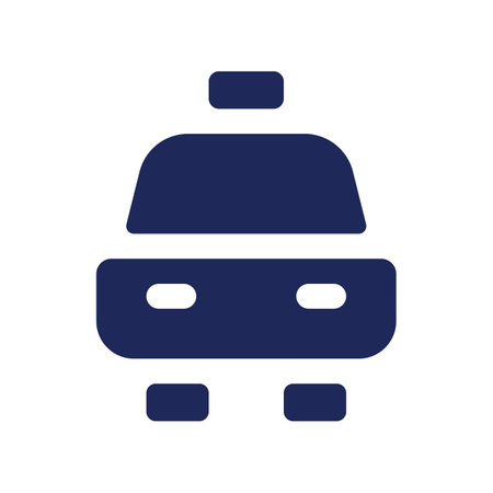 Transfer black glyph ui icon. Transportation provided by hotel. user interface design. Silhouette symbol on white space. Solid pictogram for web, mobile. isolated vector illustrationのイラスト素材