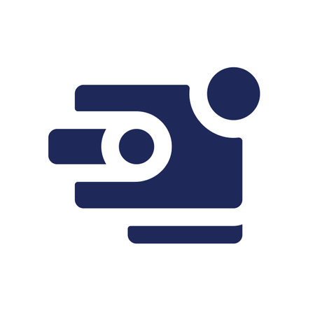 Notification from digital wallet black glyph ui icon. online payment. user interface design. Silhouette symbol on white space. Solid pictogram for web, mobile. isolated vector illustrationのイラスト素材