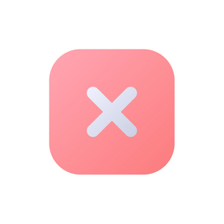 Close button pixel perfect flat gradient two-color ui icon. Leave web page function. system error. simple filled pictogram. GUI, UX design for mobile application. Vector isolated RGB illustrationのイラスト素材