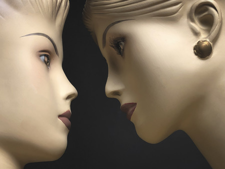 two female mannequins
