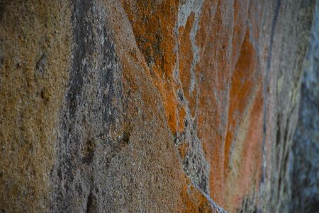 Detail of a rock wall