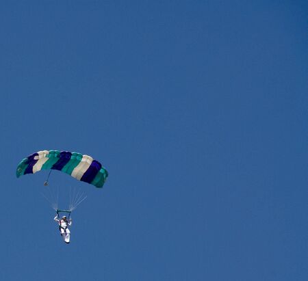 Sky diverの写真素材