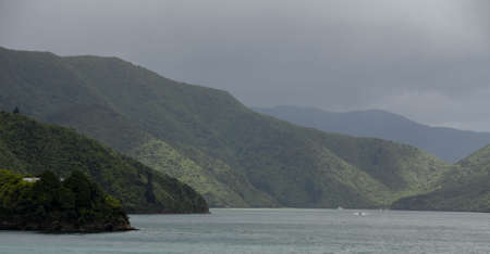 marlborough sounds, New Zealandの写真素材
