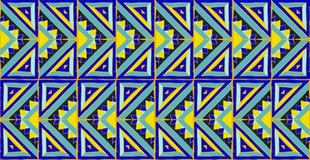 Tribal vector ornament. Seamless African pattern. Ethnic carpet with chevrons. Aztec style....