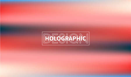 Holographic Background Iridescent Foil with Glitch Hologram,Pastel neon rainbow. Cover to web design. Abstract colorful gradient.のイラスト素材
