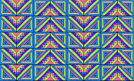 Tribal vector ornament. Seamless African pattern. Ethnic carpet with chevrons. Aztec style....