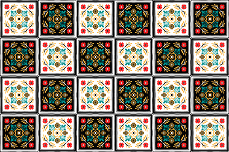 Talavera pattern. Azulejos portugal. Turkish ornament. Moroccan tile mosaic. Spanish porcelain....