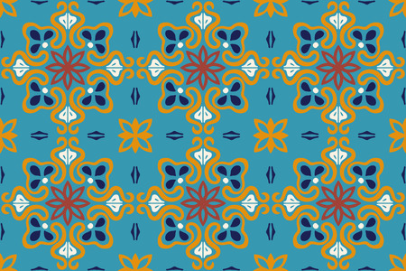 Talavera pattern. Azulejos portugal. Turkish ornament. Moroccan tile mosaic. Spanish porcelain....