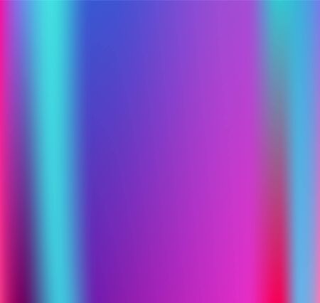 Holographic Vector Background. Iridescent Foil. Glitch Hologram. Pastel neon rainbow. Ultraviolet...