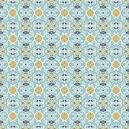 Tribal vector ornament. Seamless African pattern. Ethnic carpet with chevrons. Aztec style....