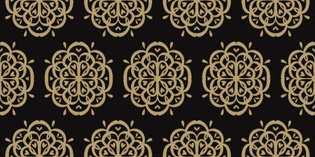 Oriental vector damask pattern. Talavera pottery. Azulejos portugal. Turkish ornament. Spanish...