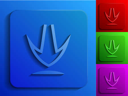 download monochrome iconsのイラスト素材