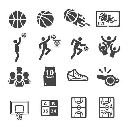 Basketball icon.のイラスト素材