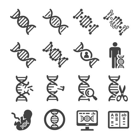 DNA iconのイラスト素材