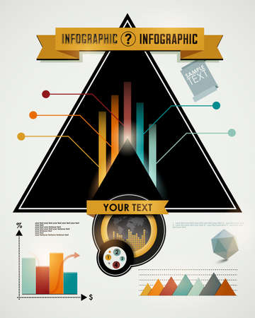 Infographic template  Vector illustration  Eps10のイラスト素材