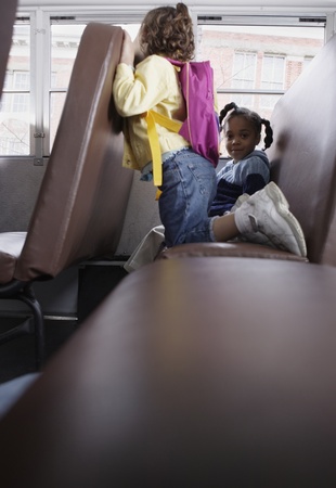 Kids on School Bus