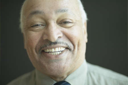 Portrait of a mature man smilingの写真素材