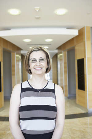 Portrait of a businesswoman smilingの写真素材