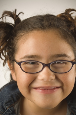 Young girl smilingの写真素材