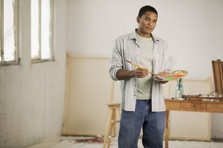 Portrait of an artistの写真素材