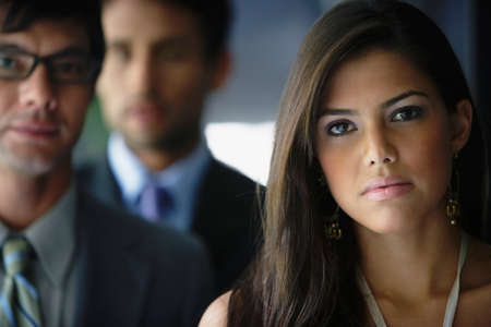 Portrait of South American businesspeopleの写真素材