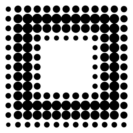 Vector halftone for backgrounds and designsのイラスト素材