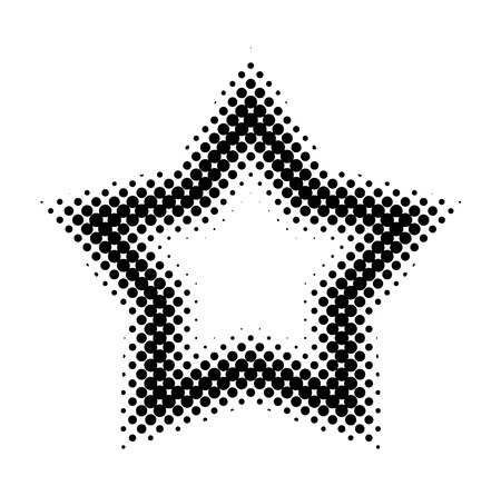 Vector halftone for backgrounds and designsのイラスト素材