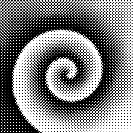 Vector halftone for backgrounds and designsのイラスト素材