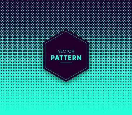 Blue vector halftone for backgrounds and designs.のイラスト素材